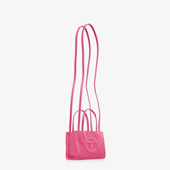 Telfar Small Shopping Bag in Corned Beef - Picture 3 of 5